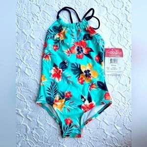 NWT Girls Floral Bikini size 5